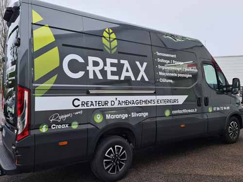 Marquage adhésif de véhicule 