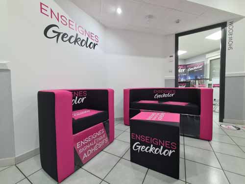 Mobilier publicitaire & événementiel